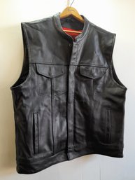 Z1R Size 2XL Leather Vest