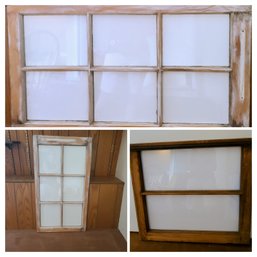 Two Window Pane Frames