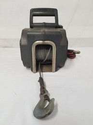 12 Volt Portable Electric Winch 2000 LB,