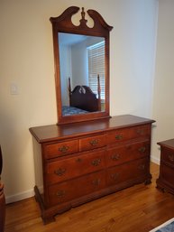 Stanley Dresser With Detachable Mirror.  Part Of A Set.