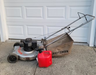 Craftsman 20' Lawnmower And Gas Can