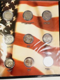 100 Years Of The US Nickel Collection Set - Includes 9 Nickels