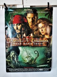 DISNEY'S Pirates Of The Caribbean 'DEAD MANS CHEST' Promo Poster