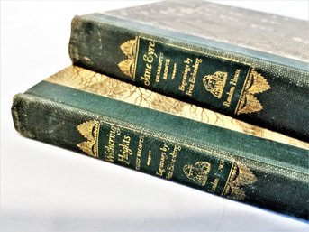 Antique Classics Jane Eyre And Wuthering Heights Hardcover Books Random House 1943