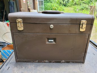 Vintage Kennedy Manufacturing Portable Toolbox - Model 520-015008