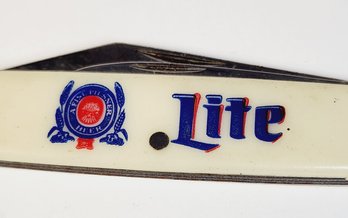 Vintage Miller Lite Collectable Pocket Knife