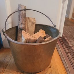 Antique Copper Pot 18' Diameter