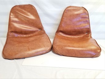 Vintage Vinyl Boat Seat Covers With Straps