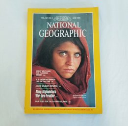 National Geographic Magazine Volume 167,  No.6 , June 1985  ('Afghan Girl')