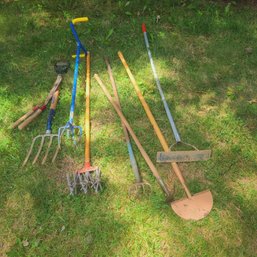 Group Of Eight Yard Tools