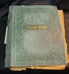 Incredible Antique 1920's Huge Scrap Book ~ Tons Of Great Ephemera