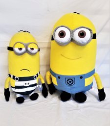 Despicable Me 2 Minion TIM And Despicable Me 3 Minion KEVIN Jail Prisoner Stuffed Toys