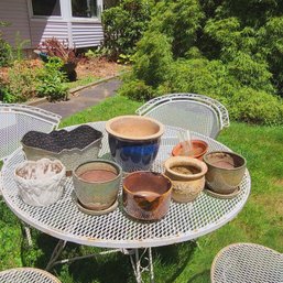 Great Grouping Of Mostly Ceramic Planters/Pots