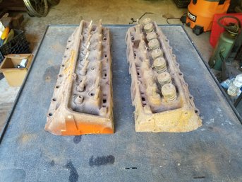 1970 1976 400 Chevy Chevrolet Cylinder Heads 3973493