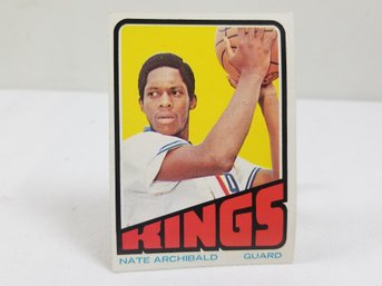 1970s Kings Nate Archibald Basketball Card