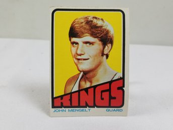 1970s Kings John Mengelt Basketball Card