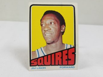 1970s Squires Jim Ligon Basketball Card