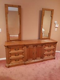 Large Dresser With Mirrors -  White Fine Furniture