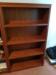 2 Of 2 - Solid Wood (mahogany)  Heavy Duty Bookshelf