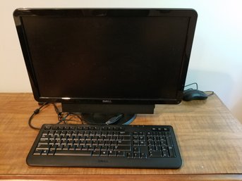 DELL Desktop PC Computer W/21' Monitor & Keyboard