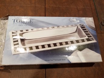 Towle - Silver Plate Rectangular Server - New In Box