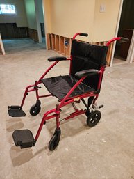 DRIVE Transport Wheelchair - Foldable, Foot Rests, Light Weight -  Like New