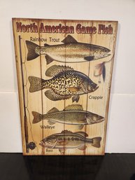 North American Fish Wall Hanging Decor