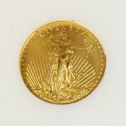 Investment 2017 .999 GOLD..... $5 GOLD EAGLE...  1/10 OZ American Eagle Liberty Coin