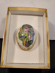 1986 Lenox Easter Egg With Original Box