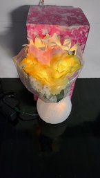 Brand New Bouquet Of Lighted Spring Flowers