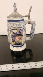 Avon 'tribute To Rescue Workers ' Beer Stein