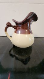 Stoneware Water Pitcher