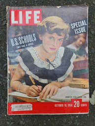 2 1950 Life Magazines Color Covers