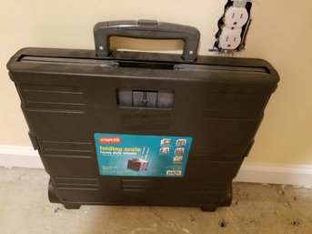 Folding Crate On Wheels - Staples