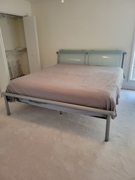 King Size Modern Bed Frame And Matress.
