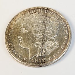 Uncy.....1878 - S Morgan Silver Dollar (first Year San Francisco Mint)