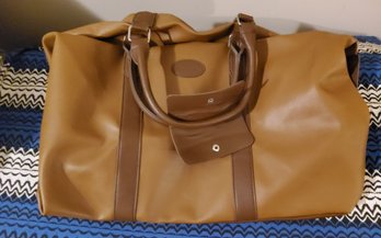 Brand New Tan Bella Russo Duffle Bag