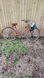 Vintage Allpro Bicycle With Vintage Tas Friction Motor