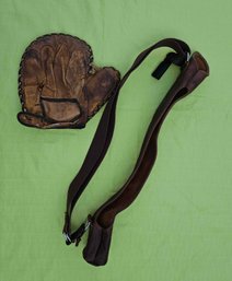 A Vintage Mitt And A New Holder For Arrows