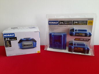 Kobalt Bluetooth Speaker Batteries And Charger Kit