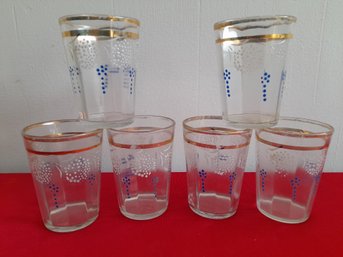 Vintage Juice Glasses