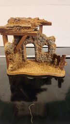 Wooden Nativity Stable