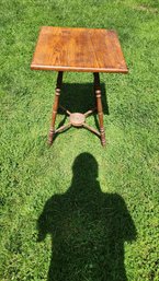 Vintage Oak Parlor Table