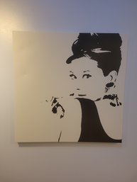 Audrey Hepburn Wall Art.