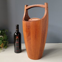 60s XL Jens Quistgaard Dansk Denmark Teak Ice Bucket