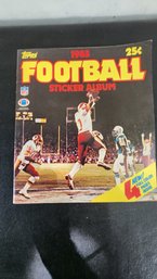 1983 Topps Football Sticker Album