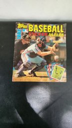 1980s Topps Baseball Sticker Album