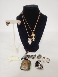 Cute Animal Themed Fashion Jewelry Assortment