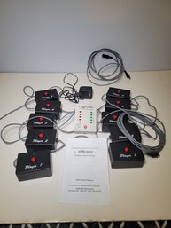 The Officiator 10 Player Buzzer System By Anderson Enterprises ! - - --- - - - - - -Loc:GS4 In Plano Grey Box