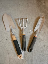 Trio Of Hand Held Garden Tools